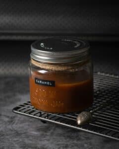 caramel in a jar